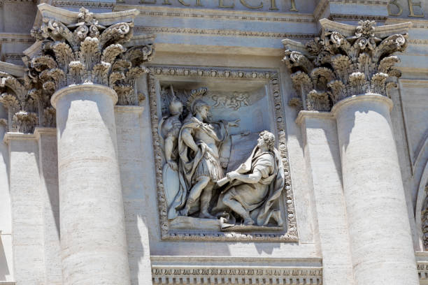 istock The statues on beautiful Trevi Fountain 1127579855
