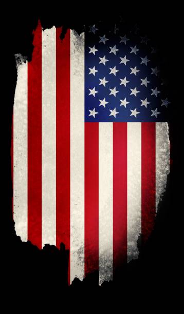 istock Grunge USA Flag 1127580592