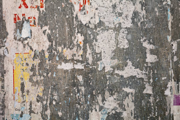 istock ripped poster on billboard sheet metal 1127582957