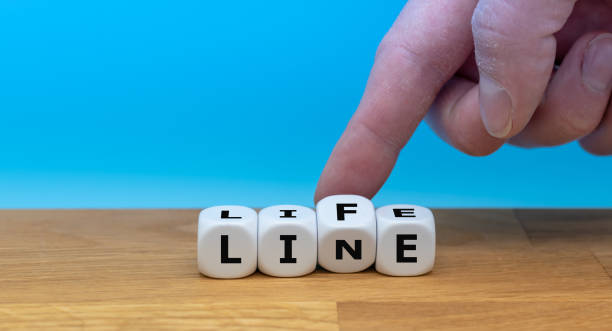 istock Finger turns a dice and changes the word 