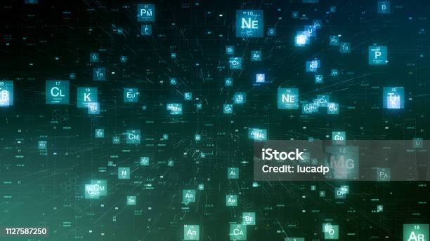 Periodic Table Of Elements Stock Photo - Download Image Now - Periodic Table, Symbol, Chemical