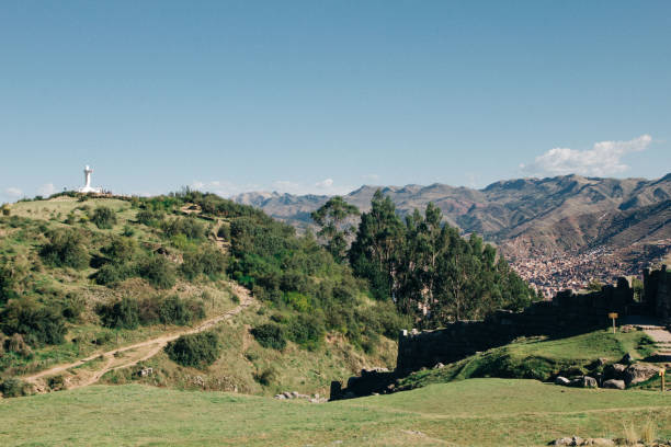 sacsayhuaman, peru ruins of sacsayhuaman, near cusco, peru. ruína antiga stock pictures, royalty-free photos & images