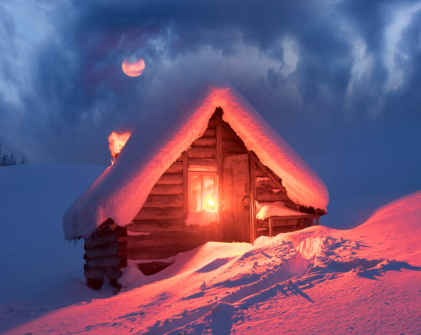 istock hunting house lost in the mountains 1127592807