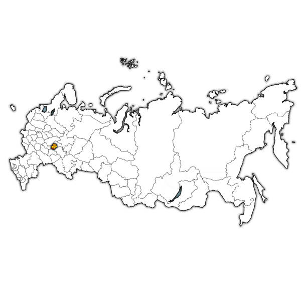 チュヴァシ共和国 イラストのストックフォト