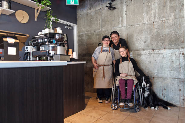 istock Small business family created for disable people 1127601142