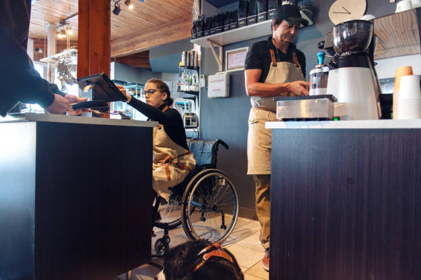 Small business family created for disable people