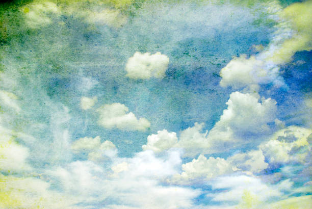 grunge  clouds stock photo