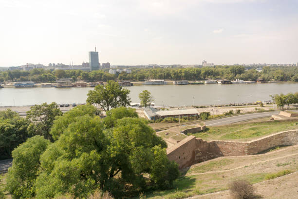 istock The confluence of the rivers Sava and Danube, Belgrade 1127620356