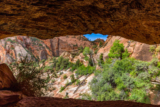 istock Indian Cave Dwelling, Zion National Park 1127621164