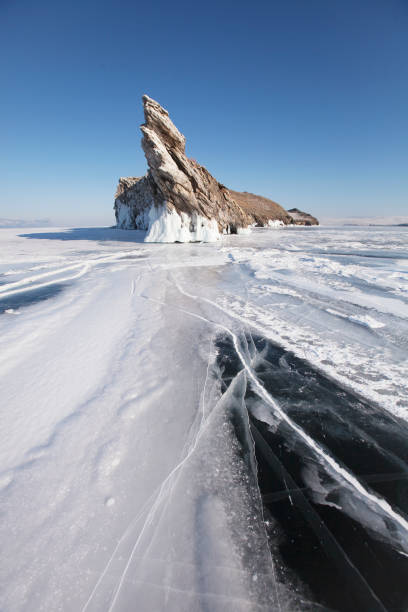 istock Lake Baikal, Ogoi island. Winter landscape 1127621217
