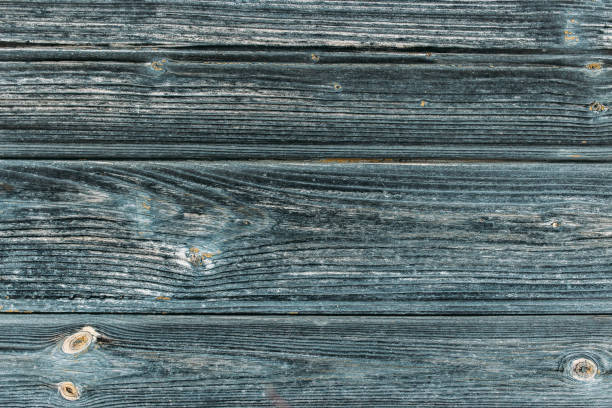 istock texture of old wooden board. solid wood table. Shabby surface 1127623565