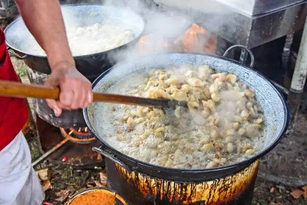 Photo of Making lard and cracklings