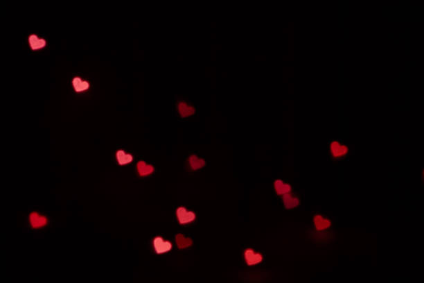 istock Figured boke in the form of a  heart on a dark background. 1127633080