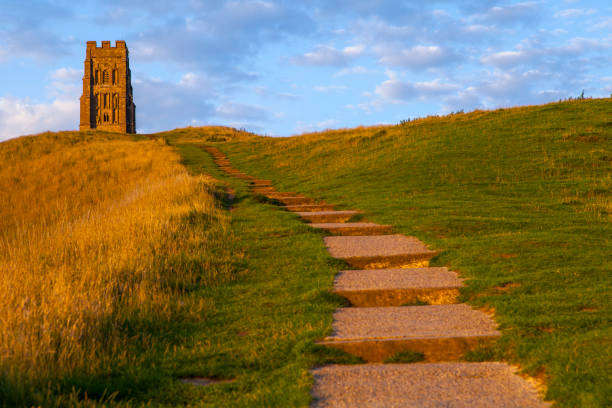 istock Glastonbury Tor in Somerset 1127635906