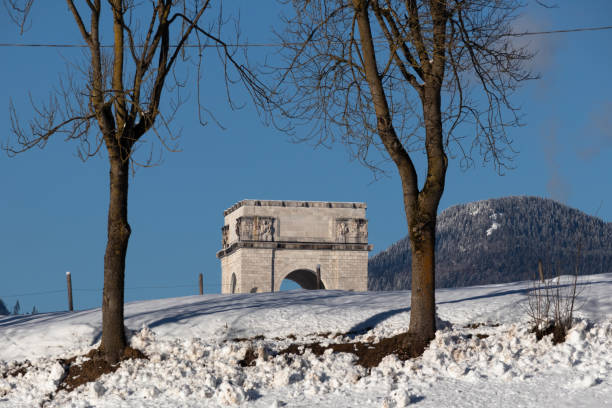 Asiago,Memorial monument fallen world war Asiago,Memorial monument fallen world war monumento comemorativo stock pictures, royalty-free photos & images