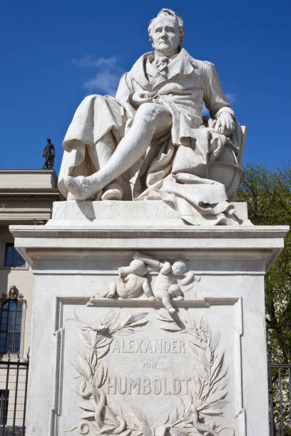 istock Alexander von Humboldt Statue at Humboldt University in Berlin 1127640652