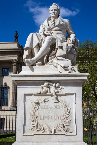istock Alexander von Humboldt Statue at Humboldt University in Berlin 1127640657