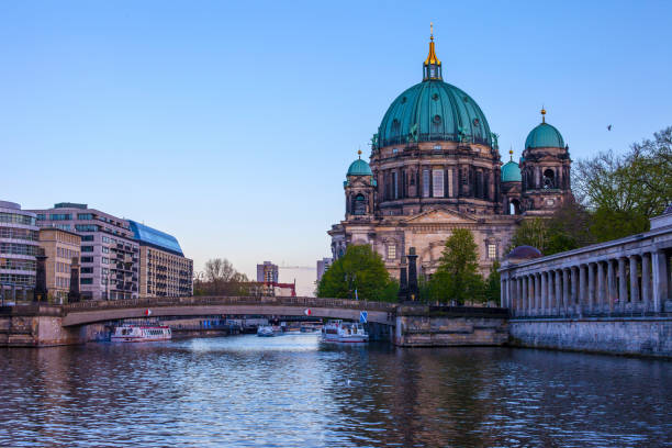 istock Berliner Dom and the River Spree in Berlin 1127640694