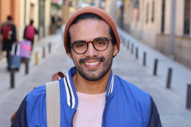 istock Hip ethnic man smiling outdoors 1127645819