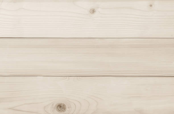 밝은 베이 지 크림 파스텔 색상에 화이트 핀란드 소나무 나무 질감 가로 패턴 배경 - plywood wood grain panel birch 뉴스 사진 이미지