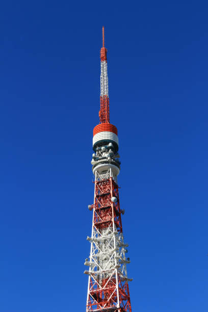 istock Blue Sky and Tokyo Tower 1127665655
