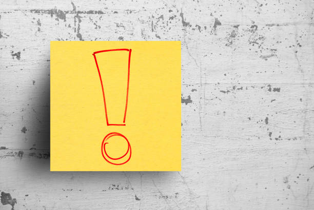 Note Icon Exclamation 210+ Exclamation Point Adhesive Note Sign Yellow Stock Photos, Pictures ...