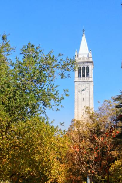 istock Autumn colored trees in the UC Berkeley campus; Sather Tower (Campanile) in the background 1127675711