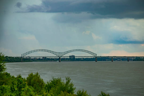 istock Bridge over the Mississippi river 1127684447
