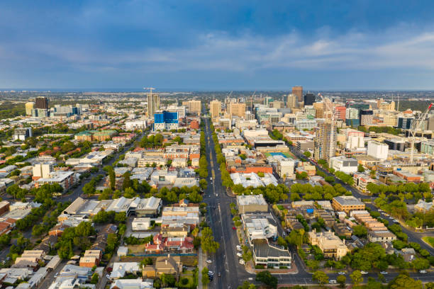 istock Aerial view of Adelaide in Australia 1127687751