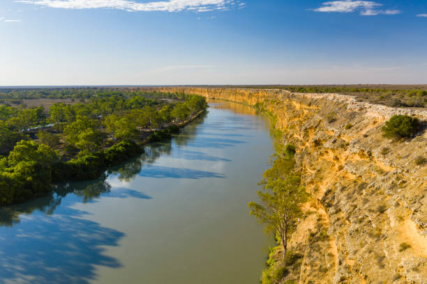 istock Aerial view of Murray River in South Australia 1127688515