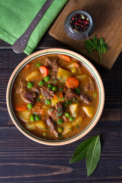 istock Traditional Irish lamb stew with vegetables 1127690237