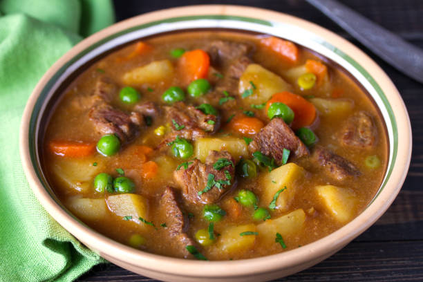 istock Traditional Irish lamb stew with vegetables 1127691358