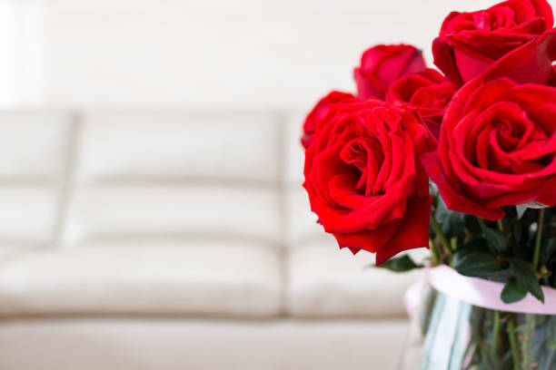 istock house indoor with beautiful roses and carnations 1127701537