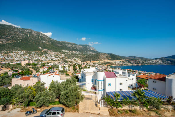 istock Kalkan, Kas - Turkey. May 10, 2018. A city view from Kalkan. 1127704914