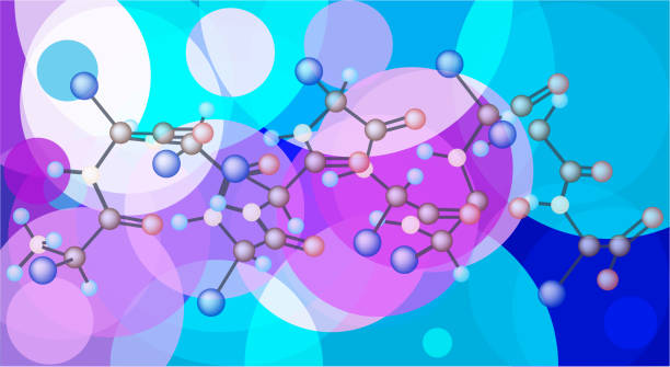 istock Vector infographics scientific background. Hyaluronic Acid Research illustration 1127708182