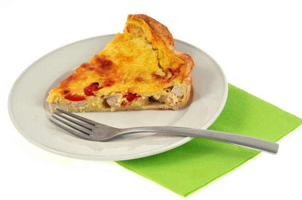 istock Share of chicken pie and curry 1127715371