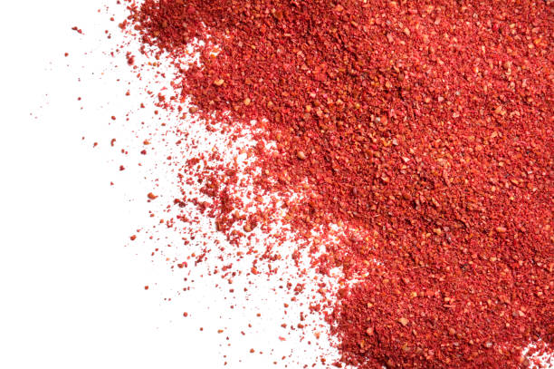 istock Spice sumac. Ground berries isolated on white. 1127715812