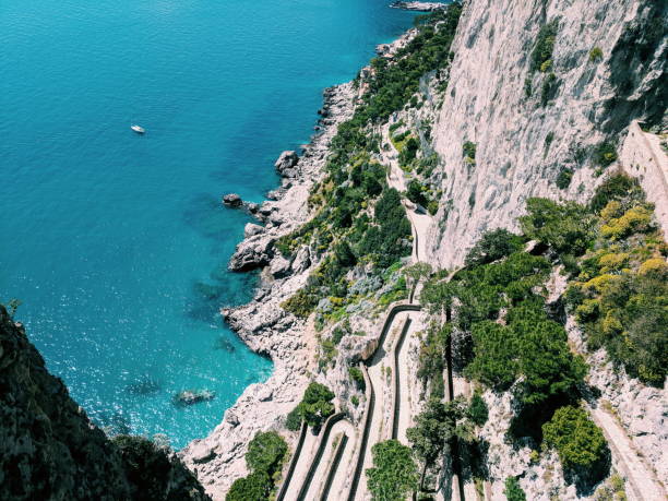istock Via Krupp, Capri - Italy 1127720630