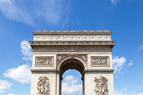 istock Arc de Triomphe in Paris, France 1127727513