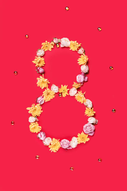 istock The flowers composition about eights march woman's day, holiday. 1127732517