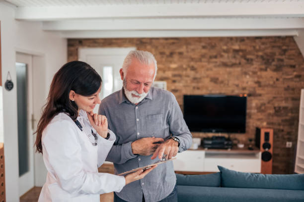 istock Doctor and patient looking at the results. 1127739552