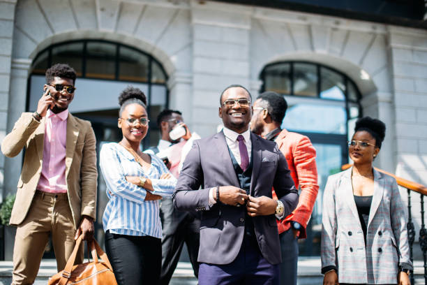 istock talented cheerful boss is going to the official dinner with partenrs 1127740725