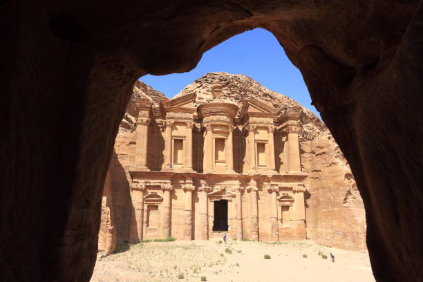 istock Ad Deir, The Monastery Temple of Petra, Jordan 1127742692