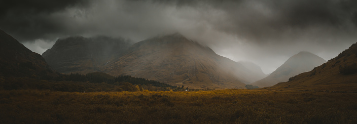 Glencoe in the Highlands of Scotland.