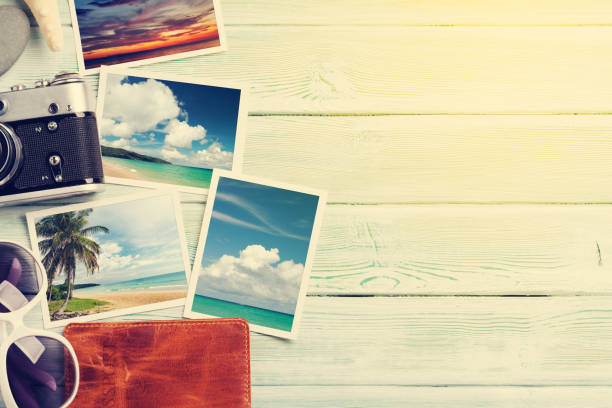 istock Travel vacation background concept 1127746951