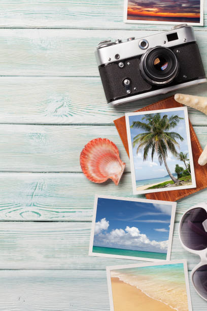 istock Travel vacation background concept 1127747008