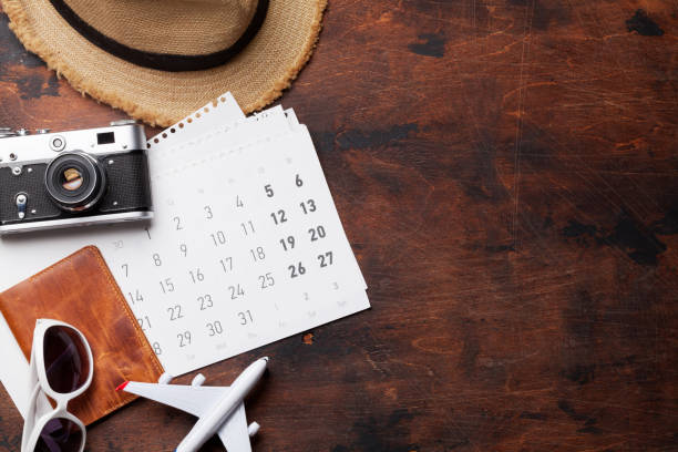 istock Travel vacation background concept 1127748133