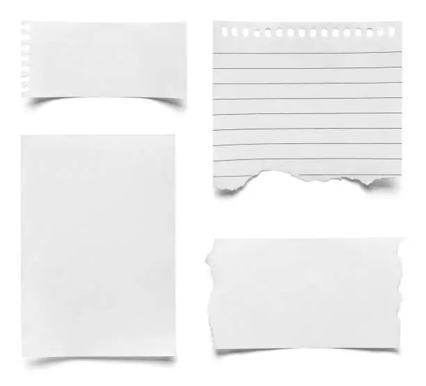 Photo of piece of paper note notepad