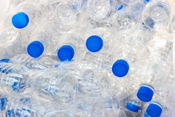 istock Waste from plastic bottles for recycling will be recycled 1127762479