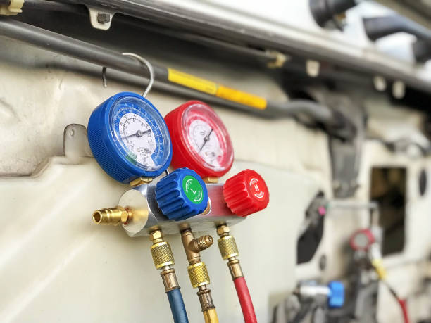 istock Fill the car air conditioner 1127767825